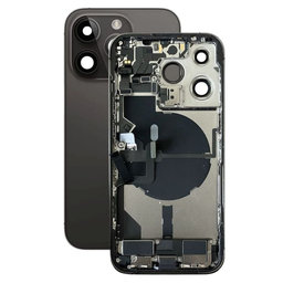 Apple iPhone 14 Pro - Backcover mit Kleinteilen (Space Black)