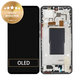 Xiaomi 12T Pro 22081212UG - LCD Display + Touchscreen Front Glas + Rahmen (Black) - 560003L12U00 Genuine Service Pack