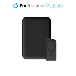 FixPremium - MagSafe PowerBank 5000 mAh, schwarz