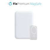 FixPremium - MagSafe PowerBank 5000mAh, weiß