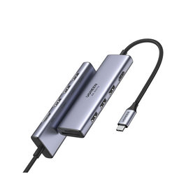 UGREEN - USB-C Hub 6in1, grau