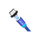 USLION - USB-C / USB Magnetisches Kabel (1m), blau