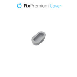 FixPremium - Abdeckung des Ladeanschlusses für die Garmin Watch, grau