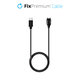 FixPremium - USB-C Ladekabel für Garmin Watch, schwarz