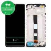 Xiaomi Redmi 9A, Redmi 9AT, Redmi 9C - LCD Display + Touchscreen Front Glas + Rahmen TFT