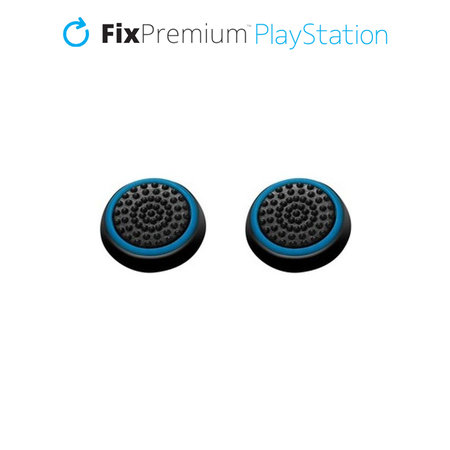 FixPremium - PS4/PS5 Controller Grip Caps - 2er-Set, blau