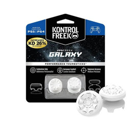 Kontrol Freek - Freek Galaxy (White) PS4/PS5 Extended Controller Grip Caps