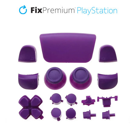 FixPremium - Dekorative Elemente für PS5 DualSense, violett