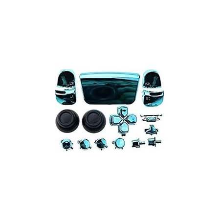 FixPremium - Luxury Dekorative Elemente für PS5 DualSense, blau