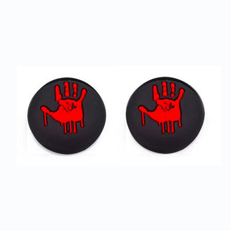 FixPremium - PS4/PS5 Bloody Hands Controller Grip Caps - 2er-Set