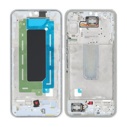 Samsung Galaxy A34 5G A346B - Mittlerer Rahmen (Silver) - GH82-31312B Genuine Service Pack