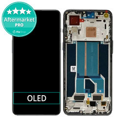 OnePlus Nord 2T CPH2399 CPH2401 - LCD Display + Touchscreen Front Glas + Rahmen (Black) OLED