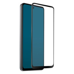 SBS - Gehärtetes Glas Full Cover für Xiaomi Redmi Note 12 Pro und 12 Pro Plus, schwarz