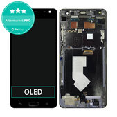 Asus Zenfone AR ZS571KL - LCD Display + Touchscreen Front Glas + Rahmen (Black) OLED