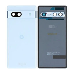 Google Pixel 7a - Akkudeckel (Sea) - G949-00388-00 Genuine Service Pack