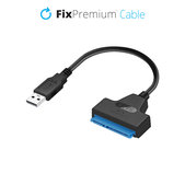 FixPremium - Kabel - USB / SATA 2.5", schwarz