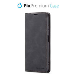 FixPremium - Hülle Business Wallet für Xiaomi Redmi Note 12 5G, schwarz