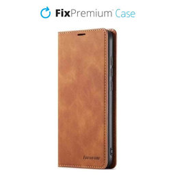 FixPremium - Hülle Business Wallet für iPhone 11 Pro, braun