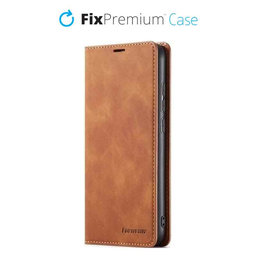 FixPremium - Hülle Business Wallet für Xiaomi Redmi Note 12, braun
