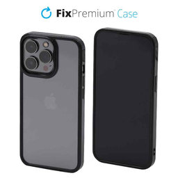 FixPremium - Hülle Invisible für iPhone 13 Pro, schwarz