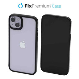 FixPremium - Hülle Invisible für iPhone 14 Plus, schwarz