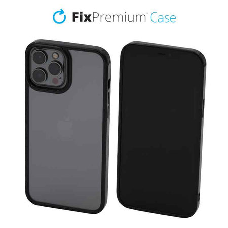 FixPremium - Hülle Invisible für iPhone 14 Pro Max, schwarz