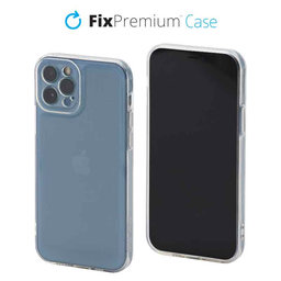 FixPremium - Hülle Invisible für iPhone 12 und 12 Pro, transparent