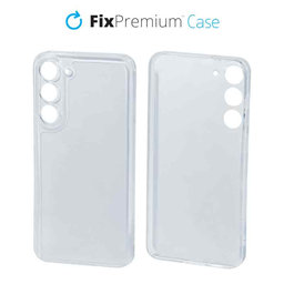 FixPremium - Hülle Invisible für Samsung Galaxy S23 Plus, transparent