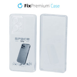 FixPremium - Hülle Invisible für Xiaomi Redmi Note 12 Pro Plus, transparent