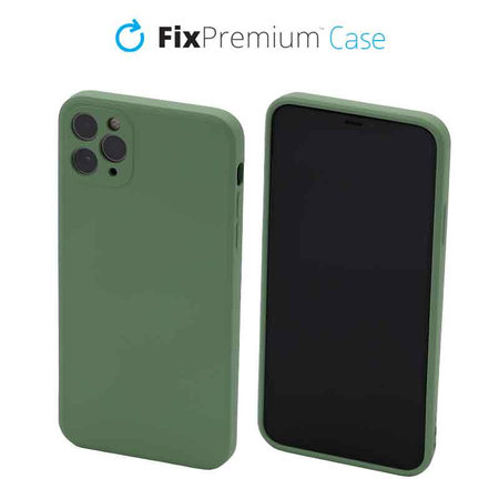 FixPremium - Hülle Rubber für iPhone 11 Pro Max, grün