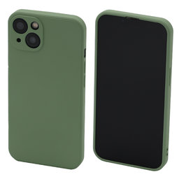 FixPremium - Hülle Rubber für iPhone 13 und 14, grün
