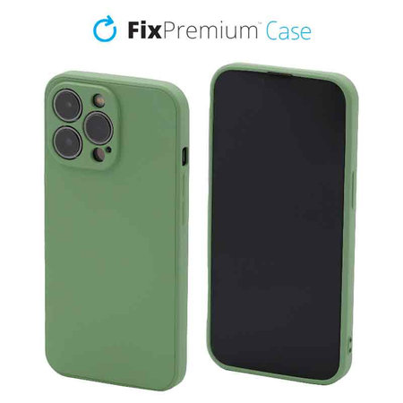 FixPremium - Hülle Rubber für iPhone 14 Pro, grün