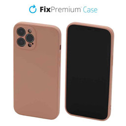 FixPremium - Hülle Rubber für iPhone 12 Pro Max, orange