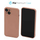 FixPremium - Hülle Rubber für iPhone 13 und 14, orange