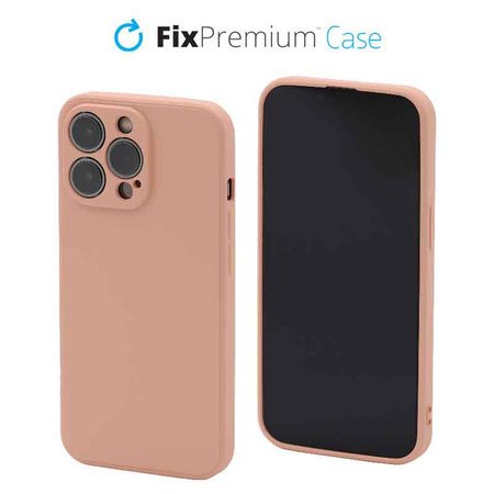 FixPremium - Hülle Rubber für iPhone 13 Pro, orange