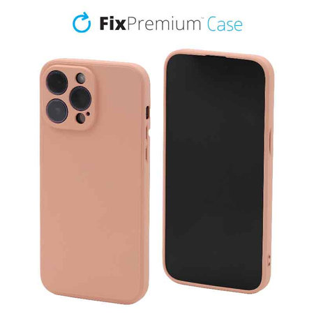 FixPremium - Hülle Rubber für iPhone 14 Pro Max, orange