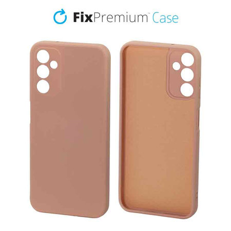 FixPremium - Hülle Rubber für Samsung Galaxy A14 5G, orange