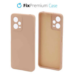 FixPremium - Hülle Rubber für Xiaomi Redmi Note 12 5G, orange