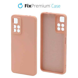 FixPremium - Hülle Rubber für Xiaomi Redmi Note 11 Pro Plus, orange