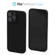 FixPremium - Hülle Rubber für iPhone 14 Pro Max, schwarz