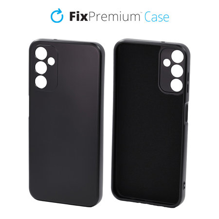 FixPremium - Hülle Rubber für Samsung Galaxy A14 5G, schwarz