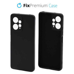 FixPremium - Hülle Rubber für Xiaomi Redmi Note 12, schwarz
