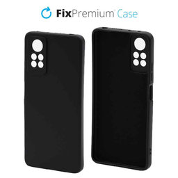 FixPremium - Hülle Rubber für Xiaomi Redmi Note 12 Pro, schwarz