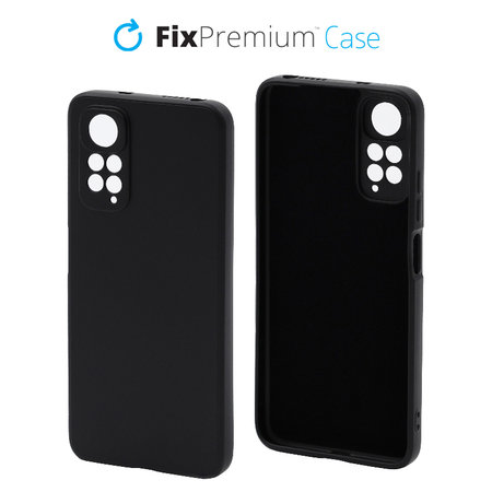 FixPremium - Hülle Rubber für Xiaomi Redmi Note 11, schwarz