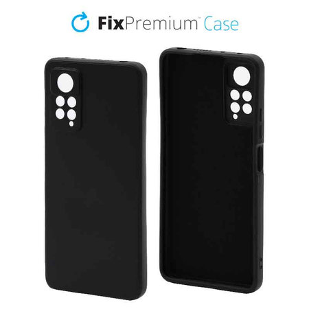 FixPremium - Hülle Rubber für Xiaomi Redmi Note 11 Pro, schwarz