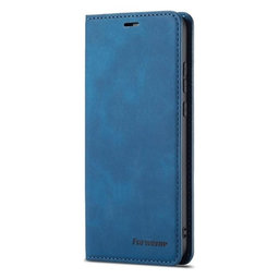 FixPremium - Hülle Business Wallet für iPhone 11, blau