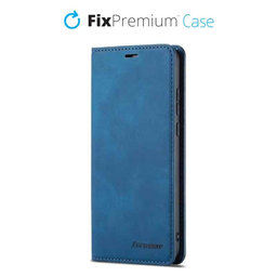 FixPremium - Hülle Business Wallet für iPhone 11 Pro, blau