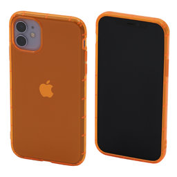 FixPremium - Hülle Clear für iPhone 11, orange
