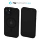FixPremium - Hülle Clear mit MagSafe für iPhone 14, frost black