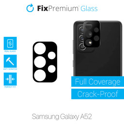 FixPremium Glass - Gehärtetes Glas für die rückwärtige Kameralinse für Samsung Galaxy A52